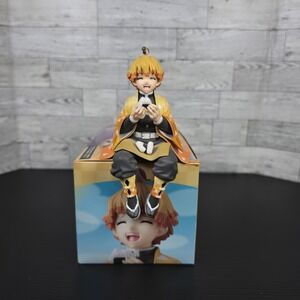 Sega Demon Slayer Perching Noodle Stopper Figure Toy Zenitsu‎ Agatsuma SG94559